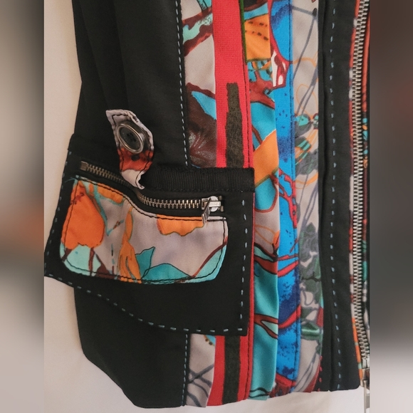 ALBERTO MAKALI...Multicolor Women's Bomber Jacket (17) - Picture 7 of 9